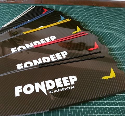 Fondeep T2 Carbon Pala (2*2 Twill Kumaş 22 Derece 76 Cm)