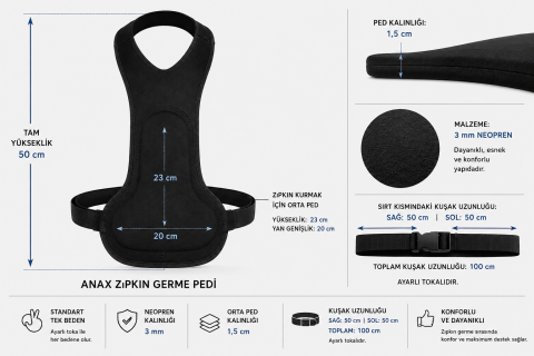 Anax Zıpkın Germe Pedi