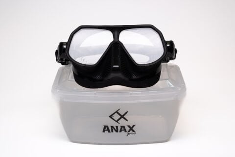 Anax Pro MAYK Dalış Maskesi Siyah