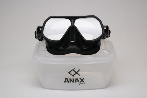 Anax Pro MAYK Dalış Maskesi Siyah