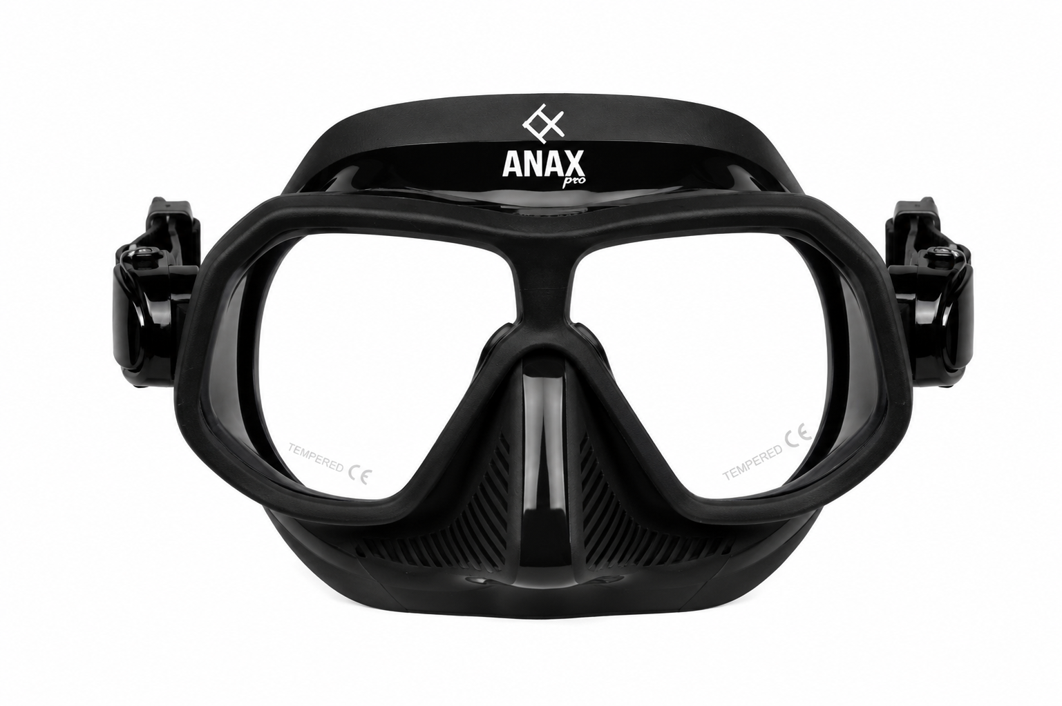 Anax Pro MAYK Dalış Maskesi Siyah