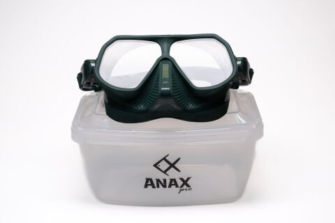 Anax Pro MAYK Dalış Maskesi Yeşil