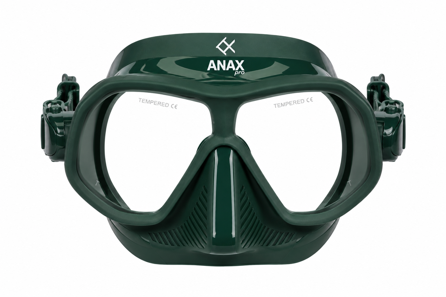Anax Pro MAYK Dalış Maskesi Yeşil