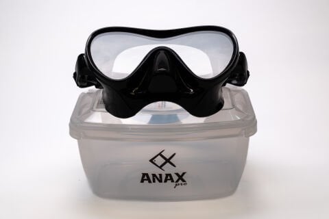 Anax Pro HORİZON Dalış Maskesi Siyah