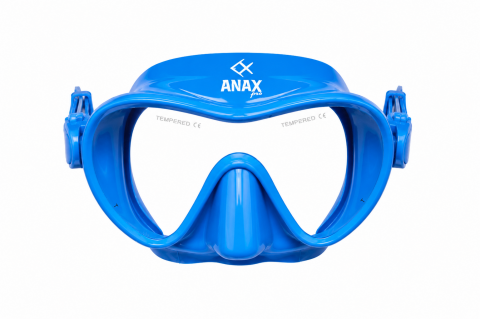 Anax Pro HORİZON Dalış Maskesi Mavi