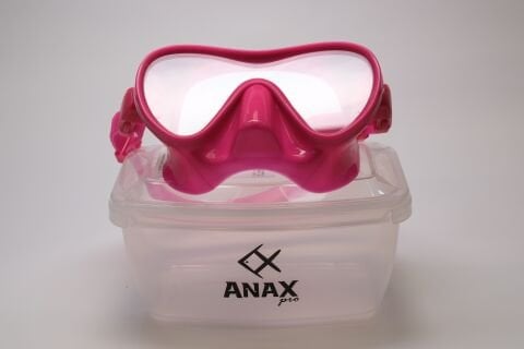 Anax Pro HORİZON Dalış Maskesi Pembe