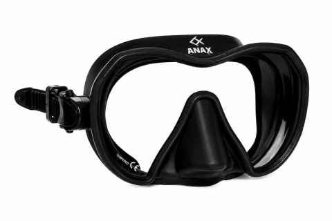 Anax Pro NEED Dalış Maskesi Siyah