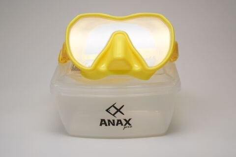 Anax Pro NEED Dalış Maskesi Sarı