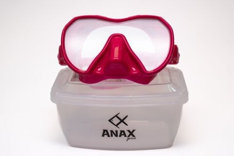 Anax Pro NEED Dalış Maskesi PEMBE