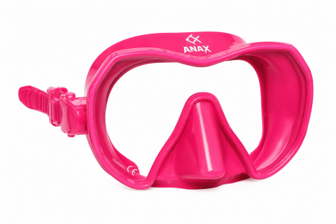 Anax Pro NEED Dalış Maskesi PEMBE