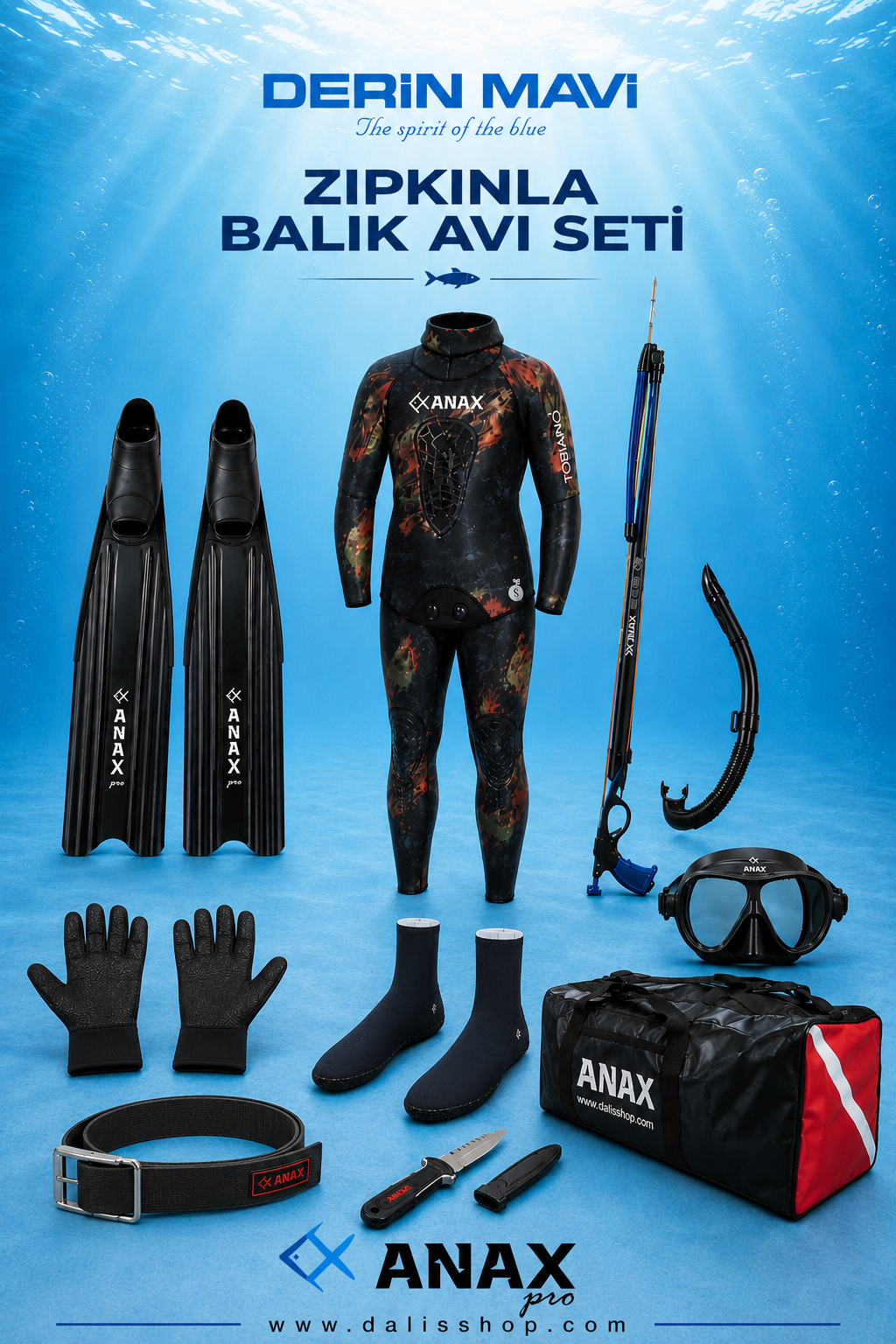 ANAX PRO ZIPKINLA BALIK AVI SETİ
