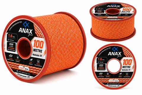 Anax 100 mt. Zıpkın Makara İpi