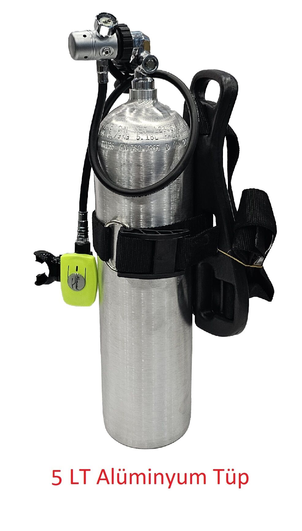 5 L.Tekne Scuba Set - Çantasız