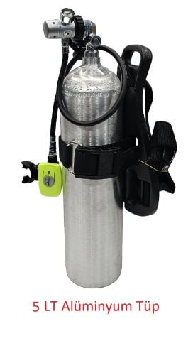 5 L.Tekne Scuba Set - Çantasız