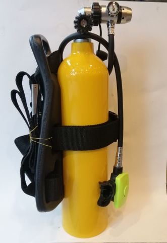 3 L. Tekne Scuba Set - Çantalı