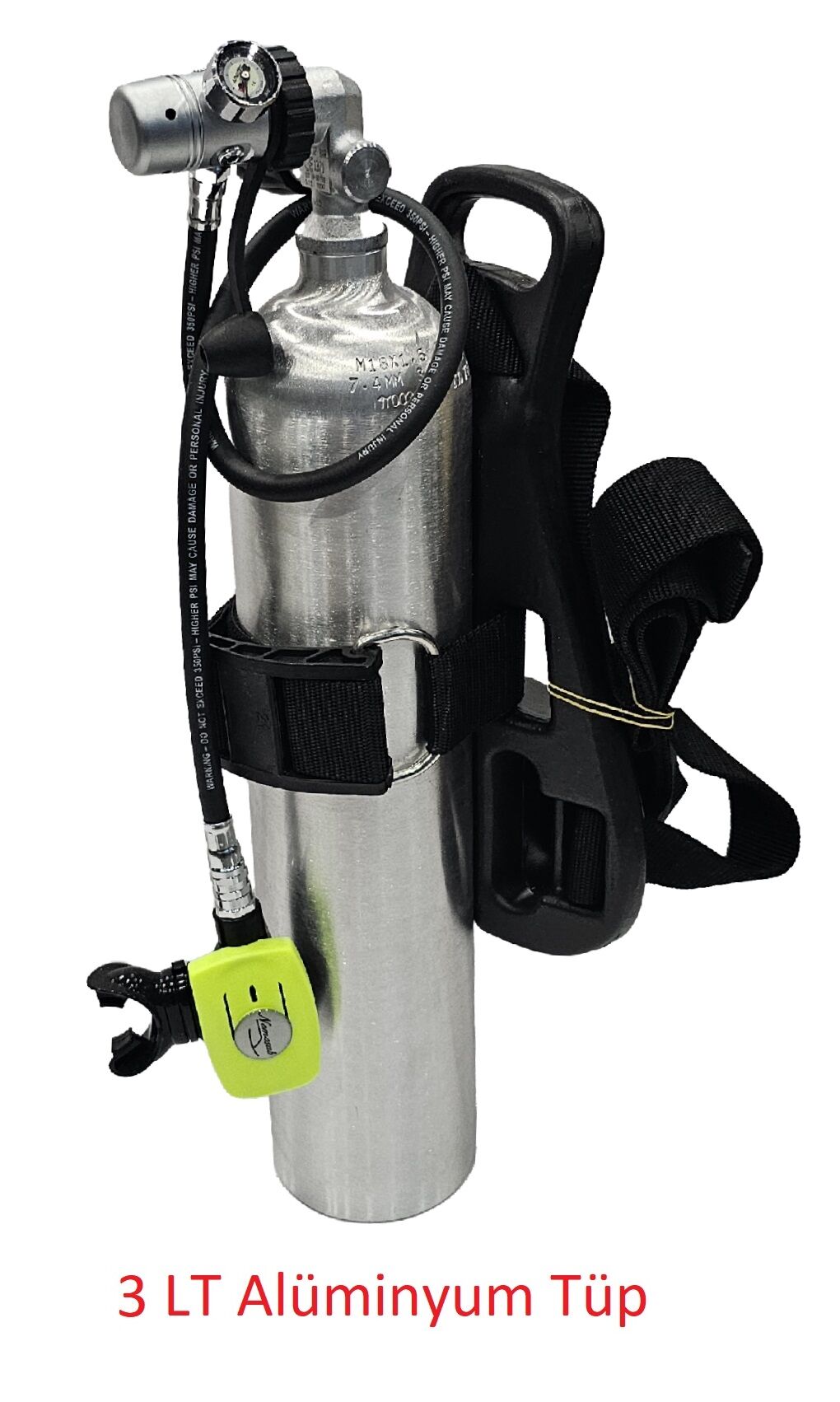 3 L. Tekne Scuba Set - Çantasız