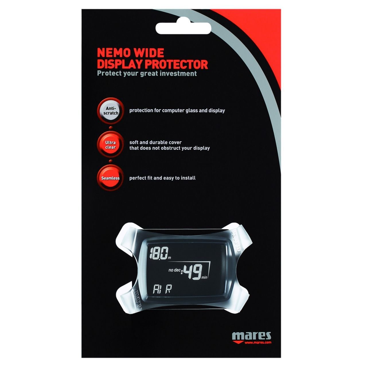 Mares Nemo Wide Ekran Koruma Camı