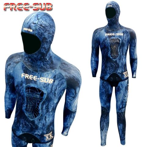 Free Sub Demre Blue 5MM Dalış Elbisesi (YAMAMOTO39) S